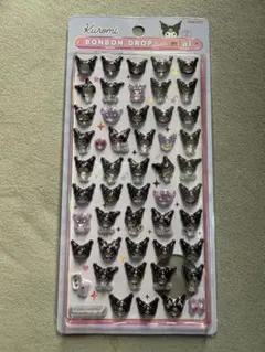 Kuromi ボンボンドロップミニシール