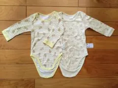 ユニクロ ベビー 長袖 肌着 2枚セット 80サイズ