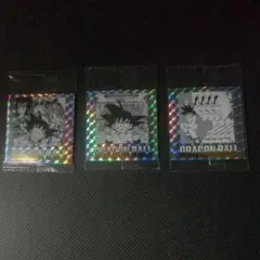 ドラゴンボール４０周年記念ウェハースシール３枚セット!!!