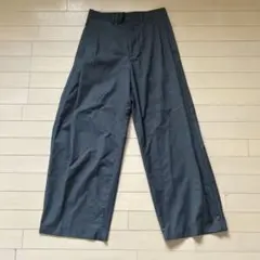 チカシツプラス　グレー ワイドスラックスのサムネイル