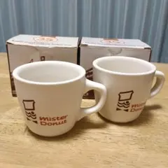 ミスタードーナツ35周年記念オリジナルコーヒーカップ２個セット