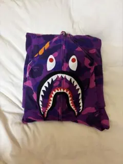 2026年最新】a bathing ape シャークパーカー 紫の人気アイテム - メルカリ
