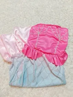 値下げ　ハロウィン アリエル コスプレ ディズニー ドレス110cm~130cm