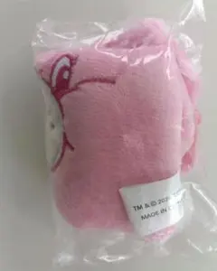 新品未開封☆ケアベア ふわふわスクエアポーチ チアベア　ガチャガチャ