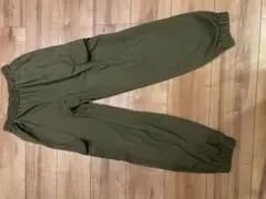 GU カーゴパンツ S カーキ