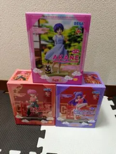 らんま１／２ フィギュア 早乙女らんま　天道あかね シャンプー ３種セット