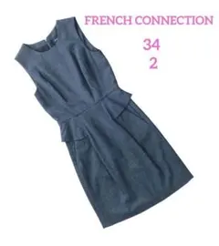 FRENCH CONNECTION ノースリーブワンピース 34のサムネイル