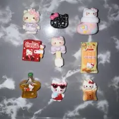 【新品未使用】 ハローキティ サンリオ デコレーションパーツ