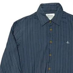 Vivienne Westwood MAN 長袖シャツ ネイビー 44のサムネイル