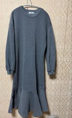 最終値下げ fifth 裏起毛 裾フレア ワンピース