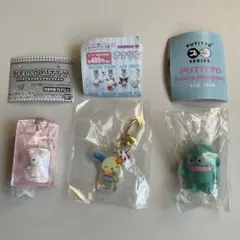 サンリオ　ガチャ＊おまとめ　キティ、ハンギョドン、ウサハナ3種セット＊新品未開封