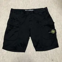 22ss STONE  製品染 ハーフパンツ ブラック 31 カーゴ 22ss STONE ISLAND 製品染 ハーフパンツ ブラック 31 カーゴ - メルカリ