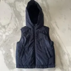 【美品】キッズTOMMY HILFIGERフード付き ダウンベスト