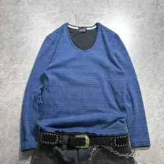 00s【archive】NICOLE/layered long tee/Y2K◎