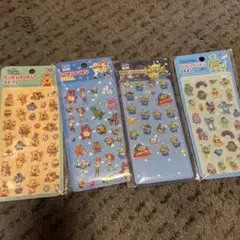 ぷくぷくシール　ディズニー　トイストーリーなど