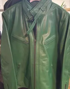 Liugoo Leathers ハイネックレザージャケット WN601Aのサムネイル