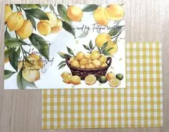 デザインペーパー《レモンライム》