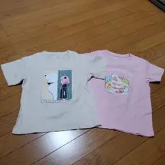 ユニクロ購入Tシャツ2枚セット110㎝