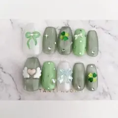 【No.2】ネイルチップ ウィッシュコア Y2K ちゅるん サイズオーダー