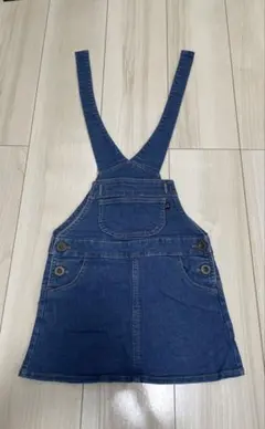 デニムサロペットスカート ワンピース 100cm