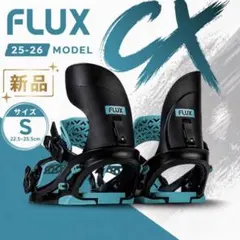 25-26モデル FLUX CX ビンディング Sサイズ ブラック　新品のサムネイル
