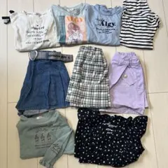 ALGY アルジー 130cm まとめ売り ロンT スカパン トップス XXS