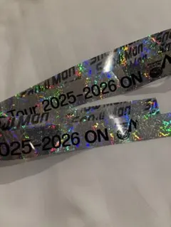 Snow Man ドームツアー2025-2026 銀テープ　落下物