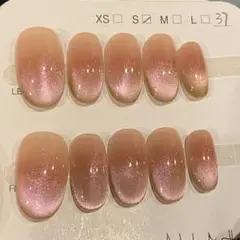 Nail Aesthetics グラデーションピンク ネイルチップ 10個セット
