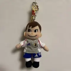 サッカー⭐️日本代表ポコちゃん⭐️&ぺこちゃんキーチェーン