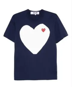 PLAY COMME des GARCONS Tシャツ ネイビーのサムネイル