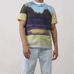【美品】【現行タグ】Paul Smith Tシャツ　マルチカラー 総柄