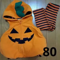 PUFF 2 KIDS　ハロウィン　かぼちゃ　80サイズ