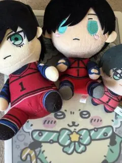 ブルーロック　糸師凛　ちびぐるみ　一番くじぬいぐるみ　ぬいぐるみ　3点セット