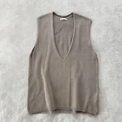 plage プラージュ　Italian Yarn ベスト　新品未使用 plage（プラージュ）の「Italian Yarn ベスト◇（ベスト）」 - WEAR