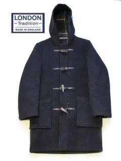LONDON Tradition ダッフルコート 38 英国製 水牛トグルボタン