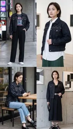 Aquascutum 90s デニムジャケット　日本製