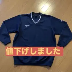 Mizuno ネイビー Vネック テニスウェア