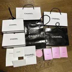 CHANEL ショップ袋　ギフトボックス　香水　空箱　セット