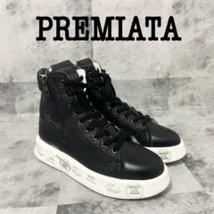 PREMIATA プレミアータ グリッター ラメ ハイカット スニーカー 37