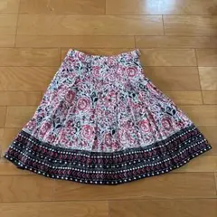花柄 フレアスカート Mサイズのサムネイル