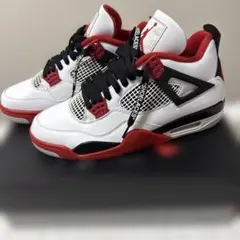 NIKE AIR JORDAN 4 ホワイト レッドのサムネイル