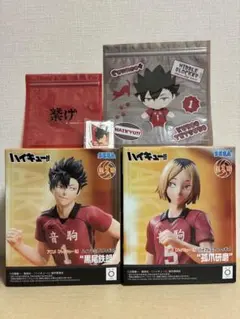 ハイキュー!! ハイプレミアムフィギュア 孤爪研磨 黒尾鉄朗 セット（おまけ付）