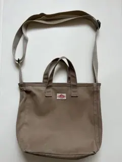 ダントン DANTON ベージュ ショルダーバッグ 調整可能ストラップ