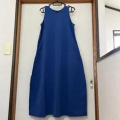 ユニクロ　ノースリーブカットソーワンピース