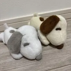スヌーピーのぬいぐるみ ２個セット