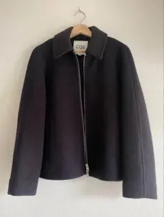 COS ブルゾン　ブラウン・パープル