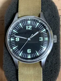 あ*す様 【美品】ZENO-WATCH 英軍復刻　ミリタリーダイバー　ベルト新品 ZENO-WATCH(ゼノウォッチ) 】ZENO-WATCH(ゼノウォッチ) Vintage