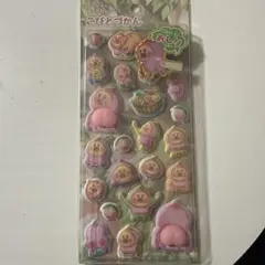 ピンクキャラクターシールセット