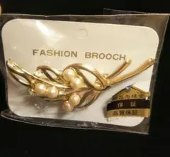 未使用 ブローチ パール フォーマル