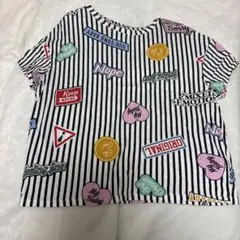 カラフルプリント Tシャツ